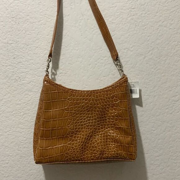 New Liz Claiborne Money Talks Purse Handbag cognac - Picture 1 of 11